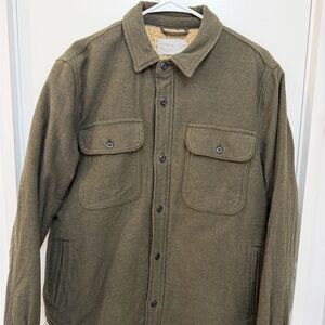 Everlane Fleece Lined Heavyweight button down